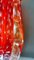 Jarrón italiano vintage de cristal de Murano rojo de Barovier & Toso, 1955, Imagen 12