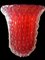 Vintage Italian Red Murano Glass Vase from Barovier & Toso, 1955 2