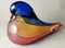 Large Birds in Shaded Murano Sommerso Glass by Archimede Seguso, Set of 2 12
