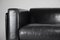 Italian Black Leather Lounge Chair by Tito Agnoli for Poltrona Frau, 1994 5