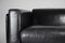 Italian Black Leather Lounge Chair by Tito Agnoli for Poltrona Frau, 1994, Image 5