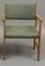 Vintage Green Fabric Chair from Edsbyverk, Sweden, 1960s, Image 4