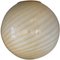 Amber-White Sphere Pendant in Murano Glass by Simoeng 1
