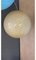 Bernsteinweiße Kugel Hängelampe aus Muranoglas von Simoeng 3