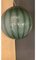 Lámpara colgante Spider Sphere en blanco lechoso y verde de cristal de Murano de Simoeng, Imagen 7