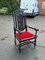 Antique Oak Country House Throne Armchair 6