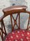 Antique Inlaid Mahogany Armchair 5