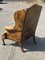 Tan Leather Buttoned Back Armchair 6