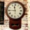 Victorian Drop Dial Clock in Mahogany 2