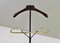 Italian Folding Valet Stand in Brass, 1950s 9