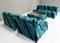 Saporiti P10 Proposals Modular Sofa by Giovanni Offredi, 1970s, Set of 4 5