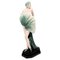 Grande Figurine Fan Lady par Stephan Dacon, 1930 1