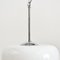 Large Opaline Pendant Light, 1950s 4