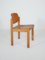 Vintage German Beech Wood Dining Chair, 1970s, Image 4