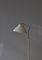 Lámpara de pie escandinava moderna de latón atribuida a Bent Karlby para Lyfa, Dinamarca, años 40, Imagen 3