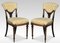 Ebony and Amboyna Side Chairs, Set of 4 1