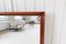 Large Mid-Century Modern Mirror in Walnut, Sweden, 1960s, Image 9