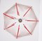 Red Acrylic Ceiling Lamp, 1970s, Image 9