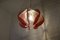 Red Acrylic Ceiling Lamp, 1970s, Image 8