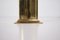 Brass & Silk Table Lamps, 1970s, Set of 2 8