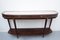 Mahogany and Marble Console Table attributed to Alban Chambon, 1900s 2