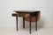 Petite Table Extensible Antique en Pin Noir de Style Gustavien, Suède 4
