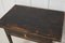 Kleiner antiker schwedischer ausziehbarer Tisch aus schwarzem Kiefernholz im Gustavianischen Stil 8