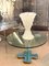 Large Murano Glass Iridescent Rostrato Table Lamp, 1980 11