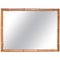 Mid-Century Italian Rectangula Mirror in Bamboo, Italy 1950s, Image 1