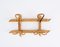 Mid-Century French Riviera Coat Rack in Rattan, Wicker and Bamboo, Italy, 1960s, Image 7