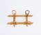 Mid-Century French Riviera Coat Rack in Rattan, Wicker and Bamboo, Italy, 1960s 5