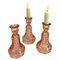 Vintage Candlesticks by Graffart & Delvenne for Val Saint Lambert, 1935, Set of 3 1