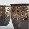 Art Deco Planters with Floral Decor, 1920s-1930s, Set of 2 5