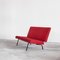 Model 447 Sofa in Red Fabric attributed to Wim Rietveld for Gispen, 1950s 2