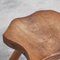 Wabi Sabi Side Table or Stool in Wood, 1950s, Image 7