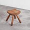 Table d'Appoint ou Tabouret Wabi Sabi en Bois, 1950s 2