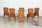 English Wicker Dining Chairs, Mid 20th Century, Set of 6 3