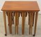 Nesting Tables by Poul Hundevad, Set of 5 4