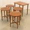 Tables Gigognes par Poul Hundevad, Set de 5 13