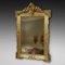 Espejo de gesso dorado y madera tallada, siglo XIX, Imagen 1