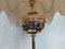 Lámpara de aceite estándar telescópica victoriana de latón, Imagen 10