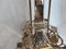 Lámpara de aceite estándar telescópica victoriana de latón, Imagen 8