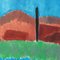Marianne Taube, Modernist Landscape, 20th Century, Oil Painting 3