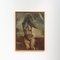 Figura desnuda contemplativa, siglo XX, pintura al óleo, enmarcada, Imagen 1