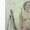 Sheila Tiffin, Autoritratto nudo, XX secolo, Dipinto ad olio, Immagine 3