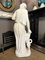 Große englische Fidelity Statue aus Gips, 1850er 10