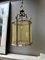 Farol italiano de níquel y cristal de Murano curvado, años 20, Imagen 7