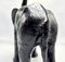 Elefante vintage in pelle, anni '60, set di 2, Immagine 6