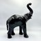 Vintage Leather Elephant Sculpture Figure, 1960s, Set of 2 12