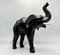 Vintage Leather Elephant Sculpture Figure, 1960s, Set of 2 8